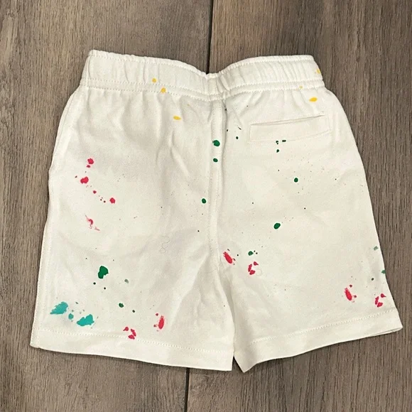 Ralph Lauren White Shorts with Vibrant Accents - Picture 2 of 4